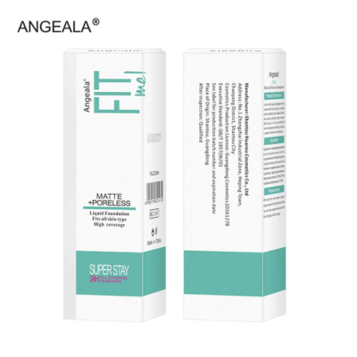 Angeala Wholesale OEM&ODM Moisturizer Natural Concealing Pore Refine Fitme Matte and Poreless Whitening Make Up Foundation